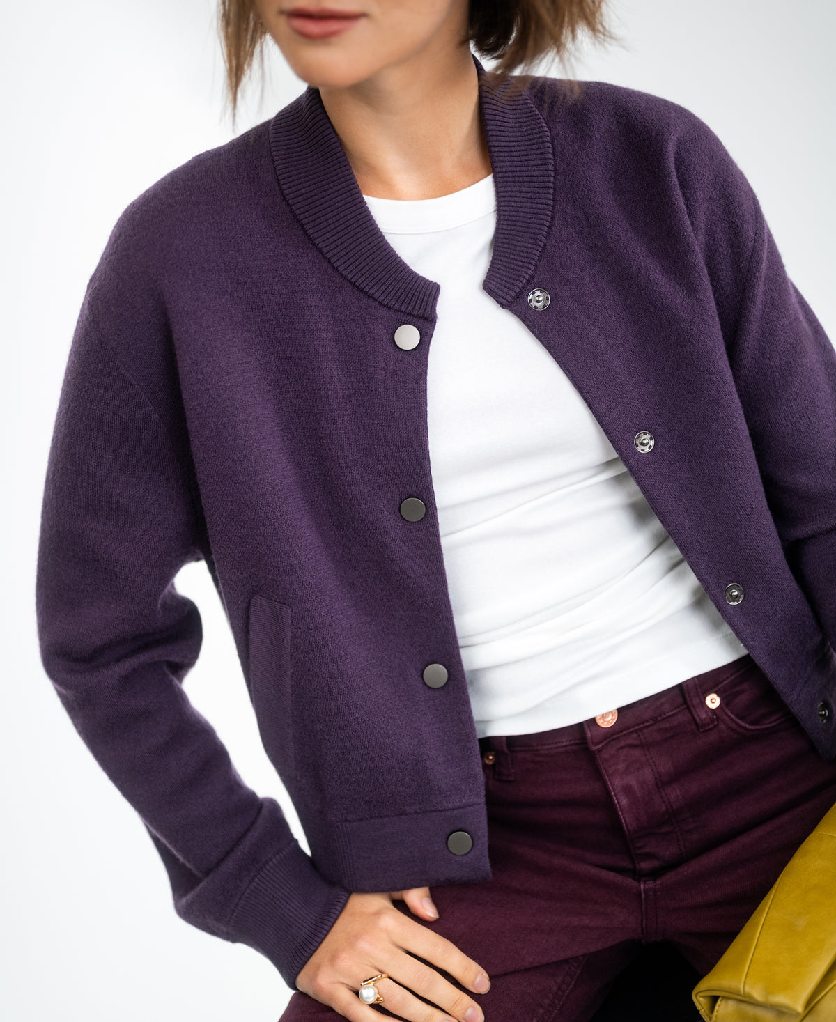 Bomberjack LA BOMBA Dark cassis
