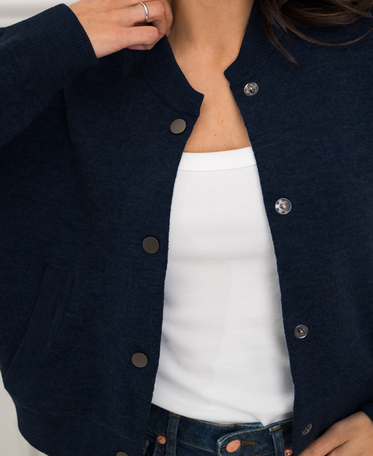Bomberjacke LA BOMBA Dunkelblau