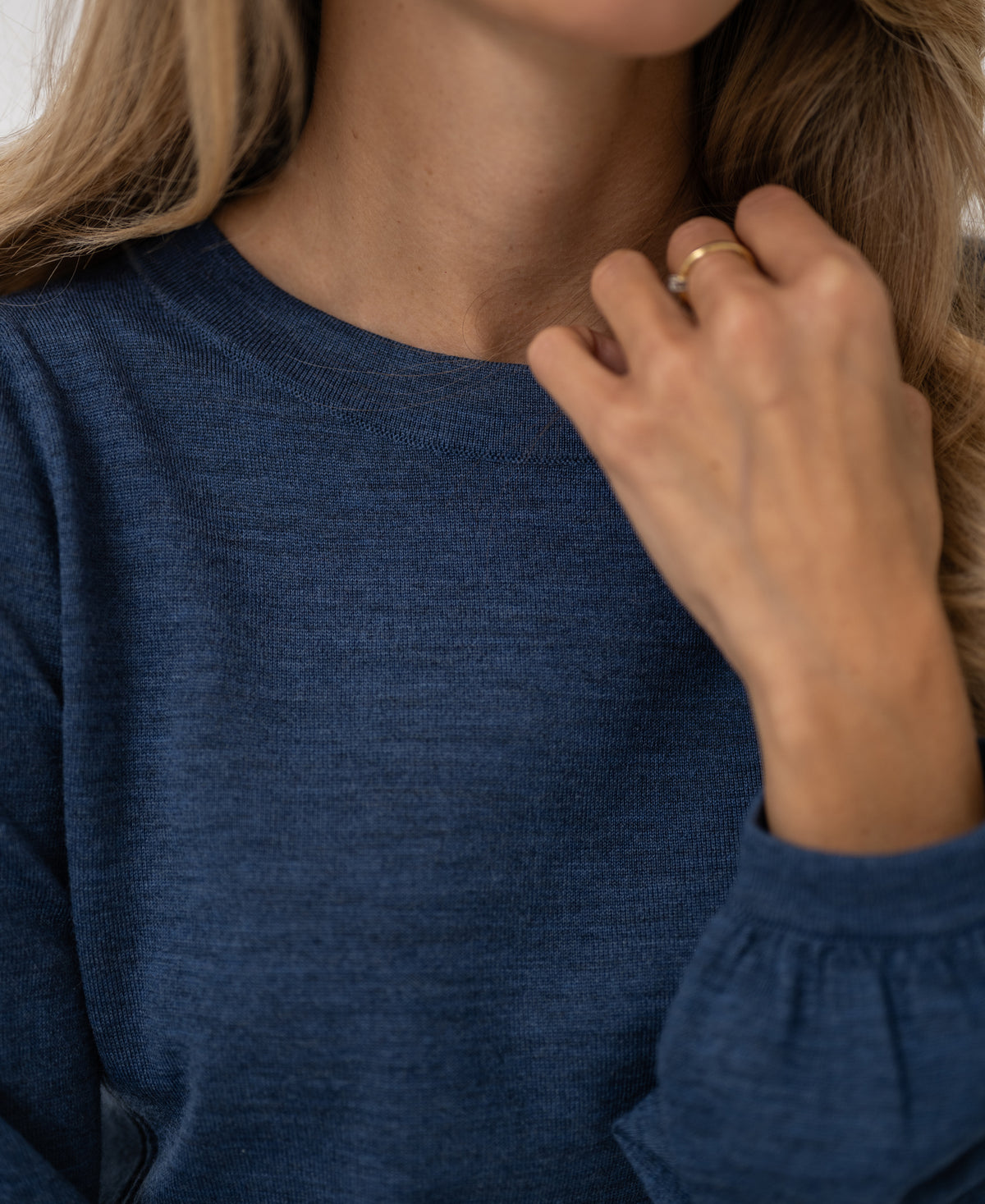 Merinotrui LA COEUR Indigo blauw