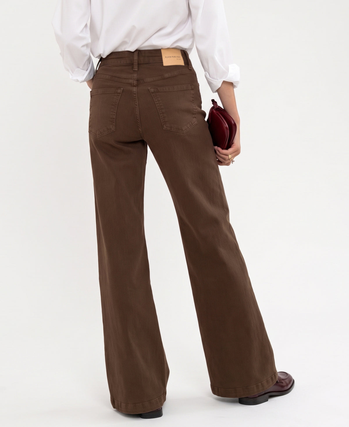 Wide leg Jeans LES DEUX Kakao