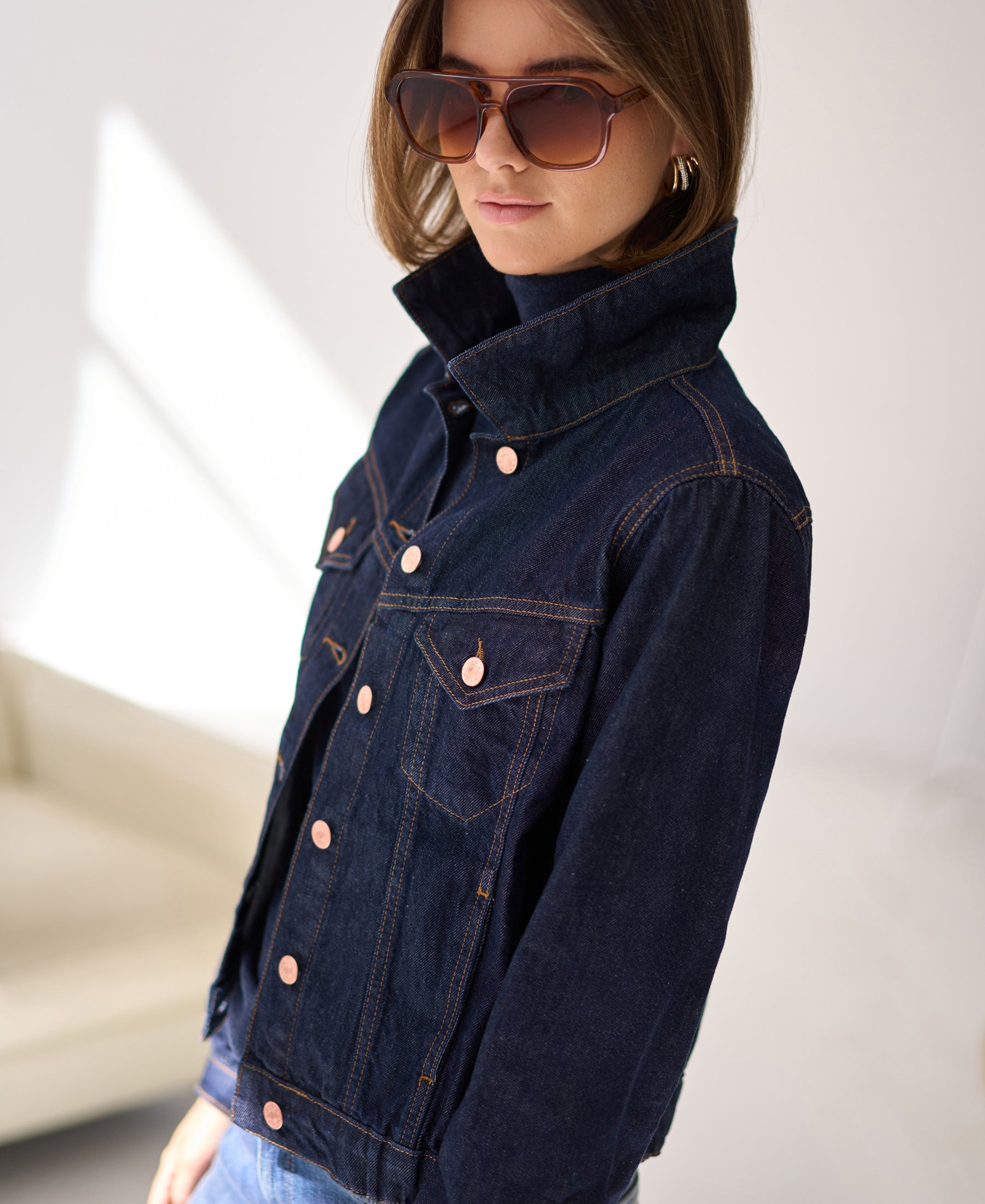 Denim jacket LA JACKY Rinsewash