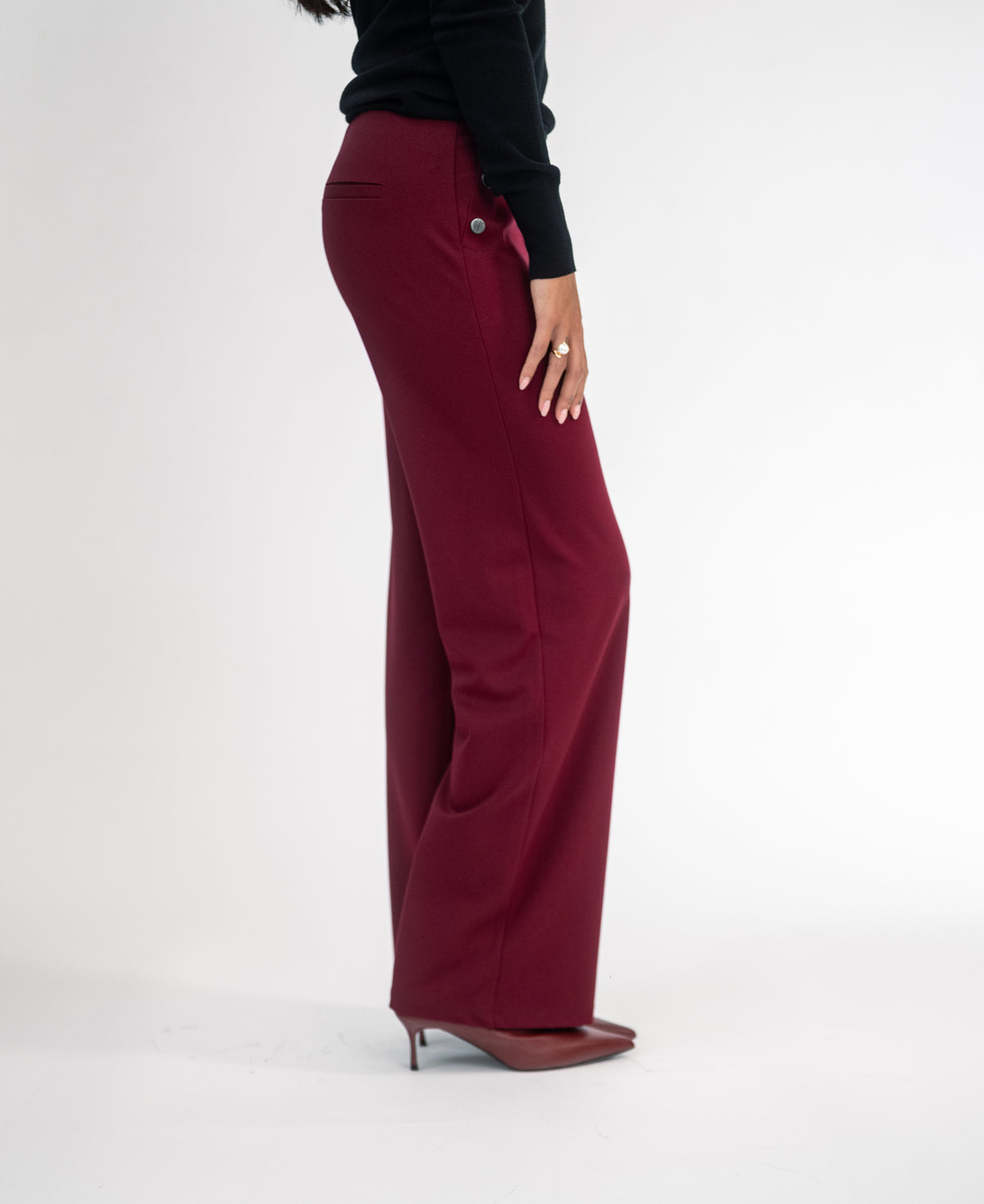 Travel trousers LA NOAN Deluxe Dark red