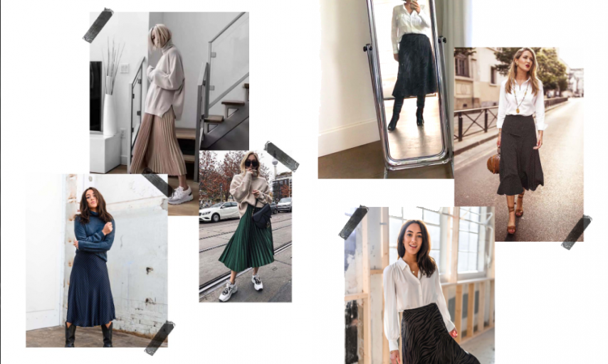 How to wear? Hoe draag je de rokken trend