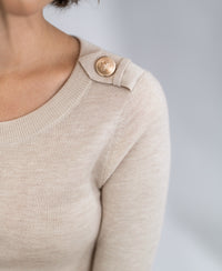 Merino sweater LE CESAR Beige