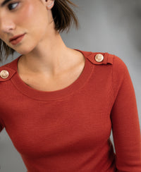 Merino sweater LE CESAR Chili