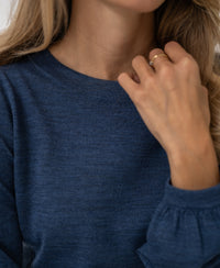 Merinotrui LA COEUR Indigo blauw