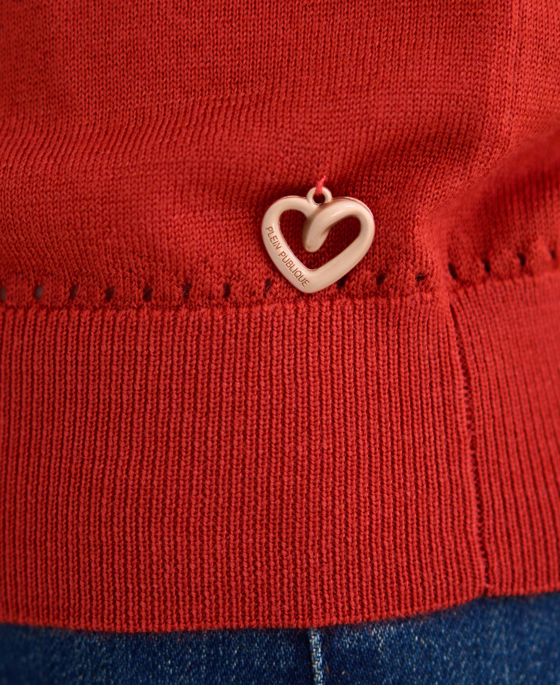 Merino-Pullover LA GIGI Cayenne