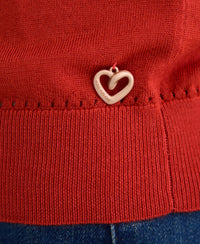 Merino-Pullover LA GIGI Cayenne