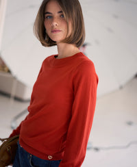 Merino-Pullover LA GIGI Cayenne
