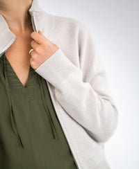Merino bomber jacket LA MILA Beige