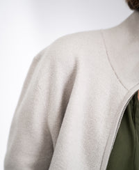 Merino bomber jacket LA MILA Beige