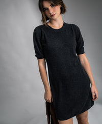 Kleid aus Merinowolle LA TWIGGY Anthrazit