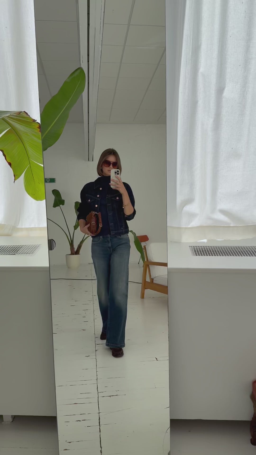 Short-Sleeve Turtleneck LE FRANCOIS Denim Blue